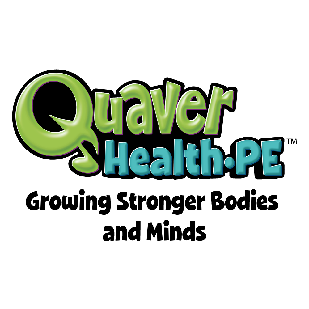Quaver-HealthPE-Logo-and-Slogan – QuaverEd Quaver Health and PE: Growing stronger bodies and minds